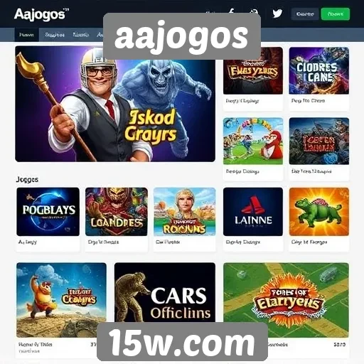 como aajogos se destaca entre sites de jogos populares